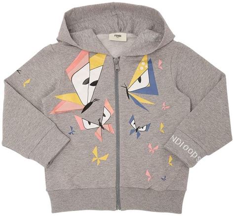 fendi butterfly jacket zip up